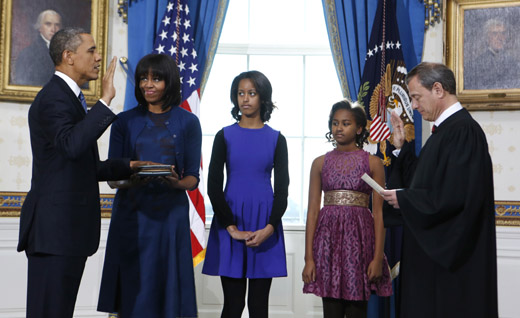 Obama oath-Second term